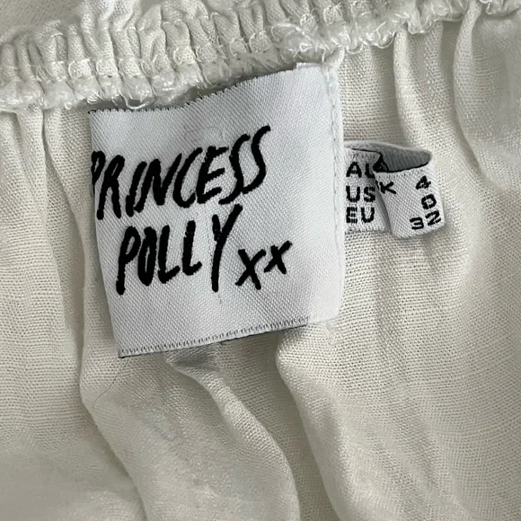 Princess Polly Elegant White romper - Picture 6 of 6